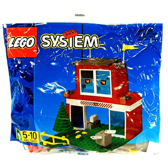 LEGO 6554 Town FIRE BLAZE BRIGADE, Open Box, New, See Pics/Descr. - Picture 3 of 16